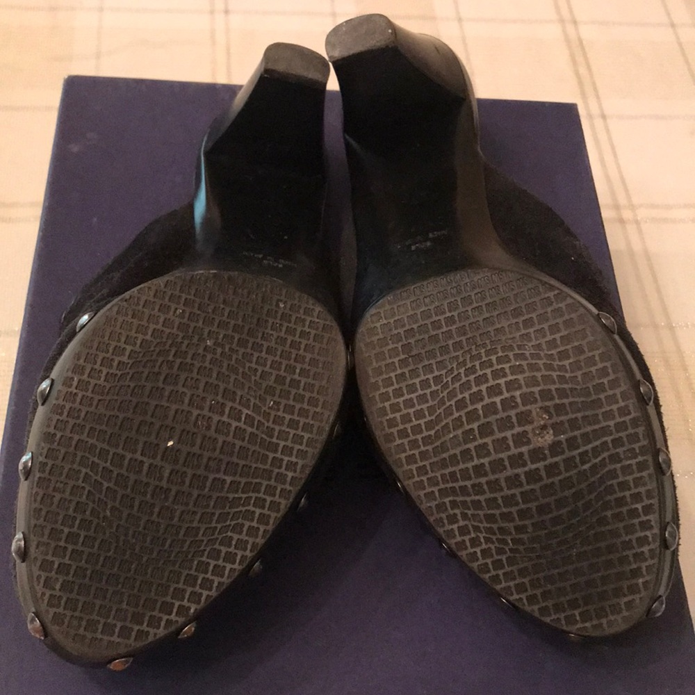 Authentic Stuart Weitzman Doubleagent Suede Mules - image 7